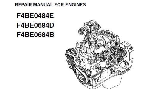 CNH F4BE0484E - F4BE0684D - F4BE0684B Engine