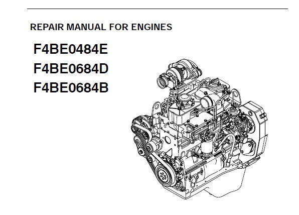 CNH F4BE0484E - F4BE0684D - F4BE0684B Engine