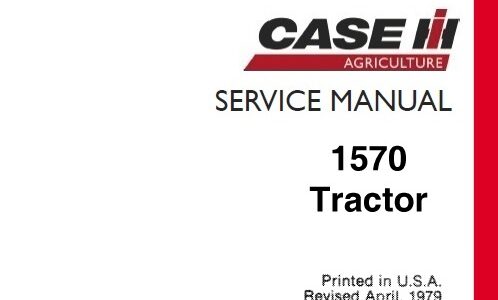 Case 1570 Tractor