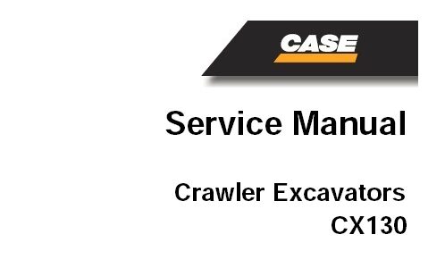 Case CX130 Crawler Excavator