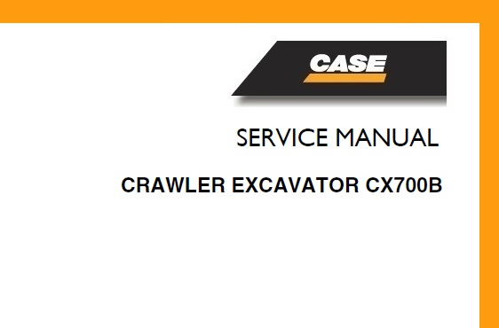 Case CX700B Crawler Excavator