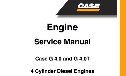 Case G4.0 and G4.0T Diesel Engines
