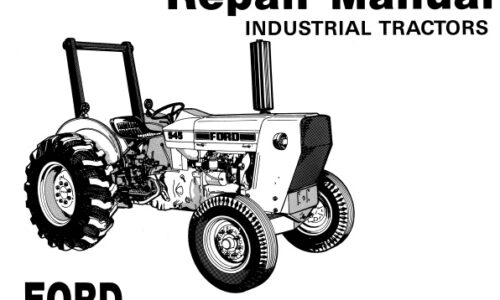 Ford 230A, 340A, 445, 530A, 540A, 545 Industrial Tractor