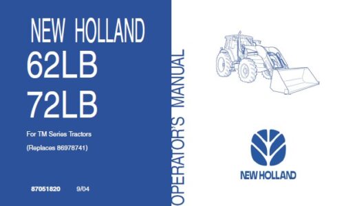 New Holland 62LB and 72LB Front End Loader