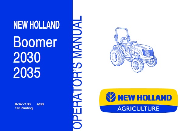 New Holland Boomer 2030, 2035 Tractor