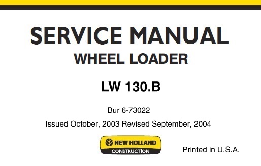 New Holland LW130.B Wheel Loader