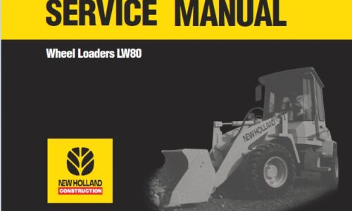 New Holland LW80 Wheel Loader