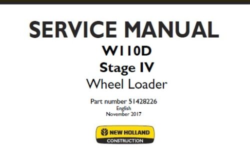 New Holland W110D Stage IV Wheel Loader