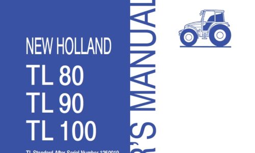 New Holland TL80, TL90, TL100 Tractor Operator Manual