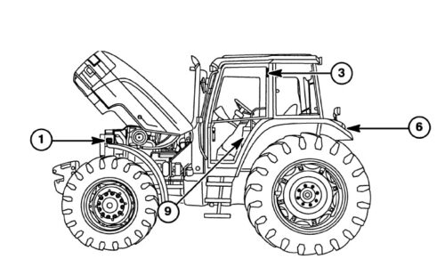 New Holland TM115, TM125, TM135, TM150, TM165 Tractor Operator Manual