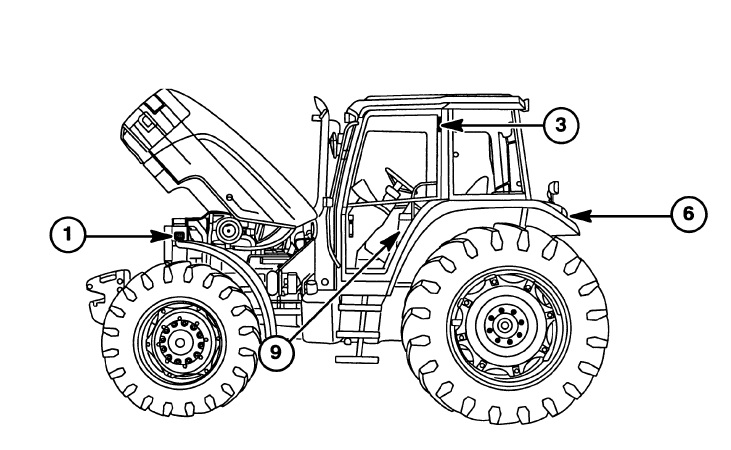 New Holland TM115, TM125, TM135, TM150, TM165 Tractor Operator Manual