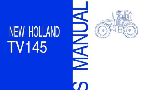 New Holland TV145 Tractor Operator Manual