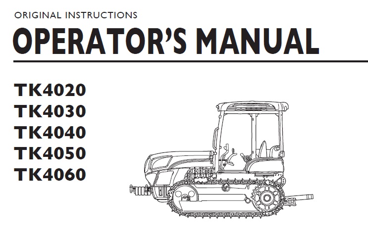 New Holland TK4020, TK4030, TK4040, TK4050, TK4060 Tractor Operator Manual